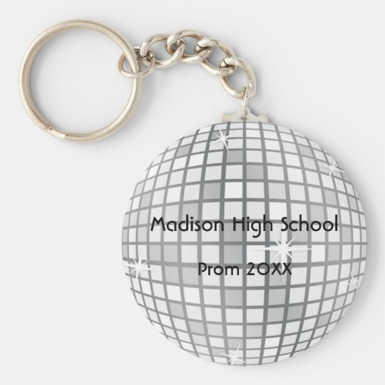 Personalized Circle Key Chain Key Chains Prom Custom Engraved Dance Formal