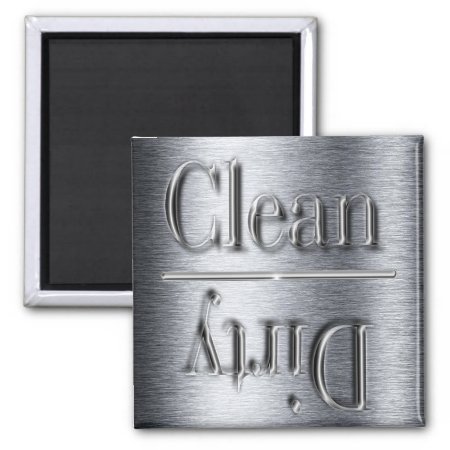 Silver Dishwasher Magnet