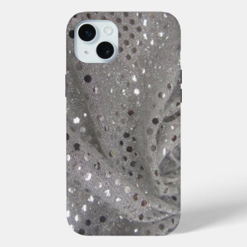 Silver Dots Phone Case