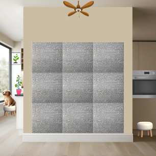 Silver Dotted Stone-like Stylish Floor Textured Ceramic Tile