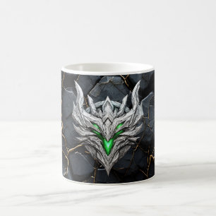 Silver Dragon Emblem Coffee Mug