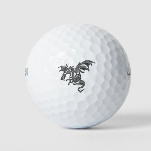 Silver Dragon Golf Balls