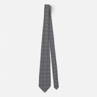 Silver Dragon Tie
