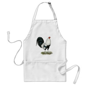 Silver Duckwing Gamecock Adult Apron