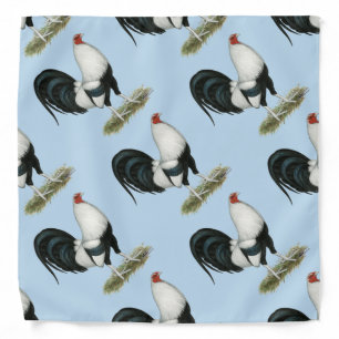 Silver Duckwing Gamecock Bandana