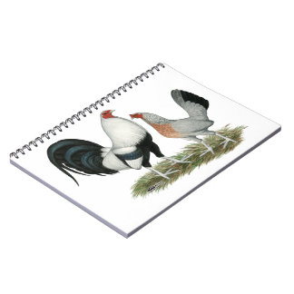 Silver Duckwing Gamefowl Notebook