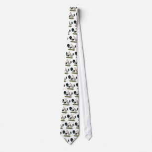 Silver Duckwing Gamefowl Tie