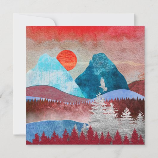 Silver Eagle Landscape (Back)