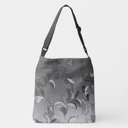 Silver Elegance Crossbody Bag