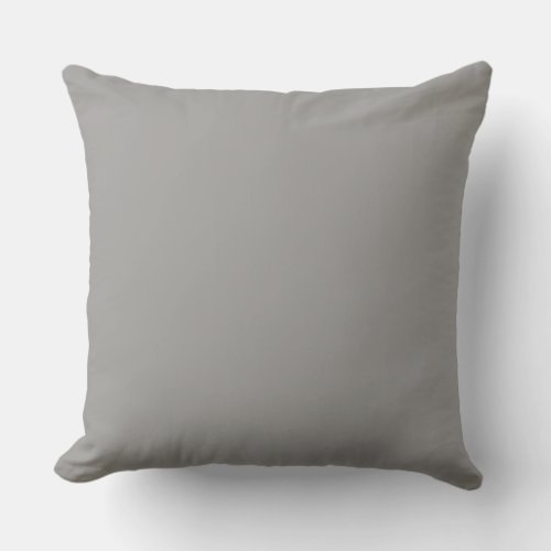 SILVER ELEGANCE Silver Gray Neutral Accessory Throw Pillow