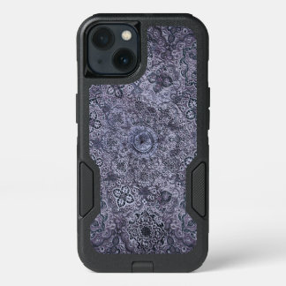 Silver "Embossed" Look iPhone 13 Case