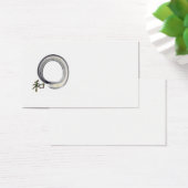 Silver Enso with Kanji character for Harmony (Desk)