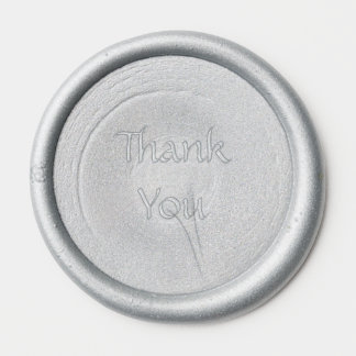 Silver Envelope Wax Seal Wax Seal Sticker