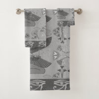 Silver Eye of Ra Egyptian Princess Glitter