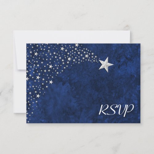 Silver Falling Stars RSVP