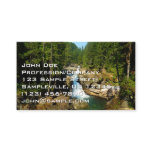 Silver Falls at Mount Rainier National Park Business Card