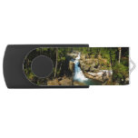 Silver Falls at Mount Rainier National Park Flash Drive