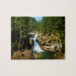 Silver Falls at Mount Rainier National Park Jigsaw Puzzle