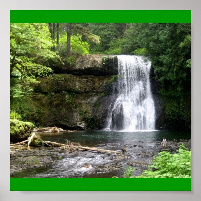 Silver Falls Park Poster (Front)