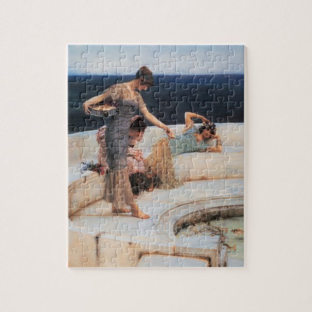 Silver Favorites by Lawrence Alma-Tadema Jigsaw Puzzle (Vertical)