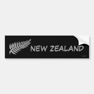 SILVER FERN Bumper Sticker