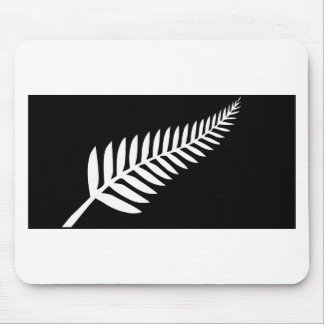 Silver Fern Flag (New Zealand) Mouse Pad