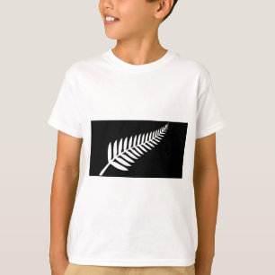 Silver Fern Flag (New Zealand) T-Shirt