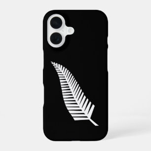 Silver fern flag (NZ) iPhone 16 Case
