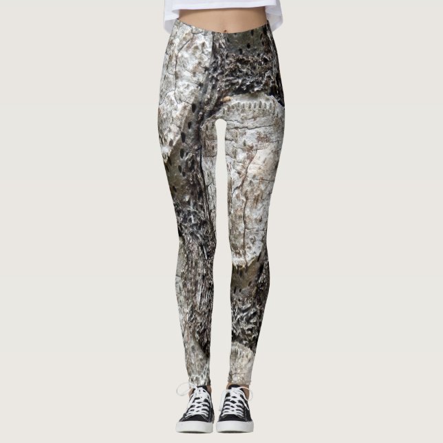 Silver Fern Tree Leggings (Front)