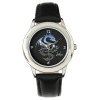 Silver Fire Dragon Watch