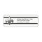 Silver Fleur de Lis with Black Stripes