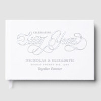 Silver Foil Names 60th Wedding Anniversary