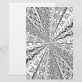 Silver Foil Swirl (Front/Back)