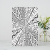 Silver Foil Swirl (Standing Front)