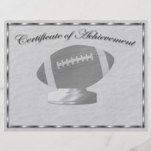 certificate of achievement flyers zazzle