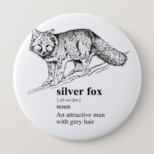 SILVER FOX BUTTON