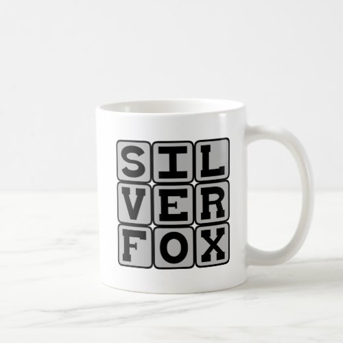 Silver Fox Elderly Lothario Coffee Mug