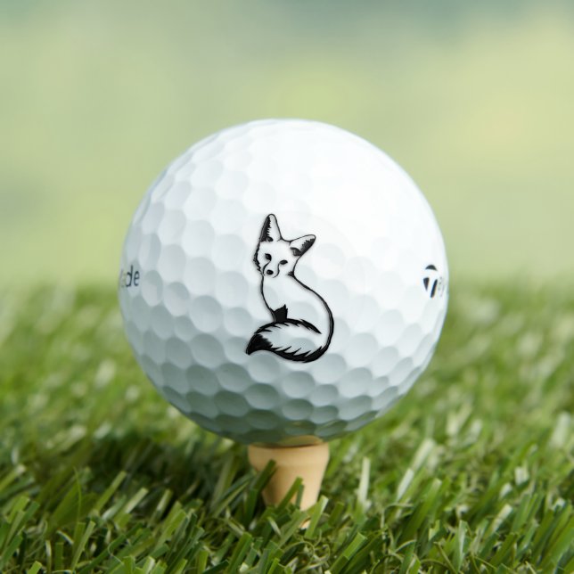 Silver Fox Golf Balls (Insitu Tee)