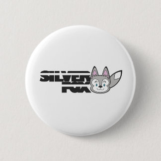 Silver fox logo button