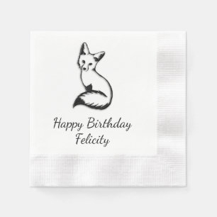 Silver Fox Napkins