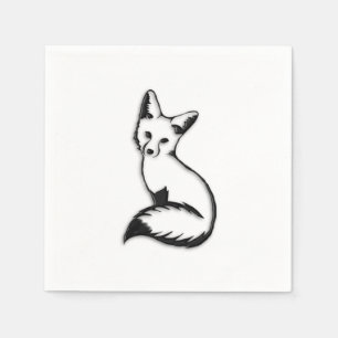 Silver Fox Napkins