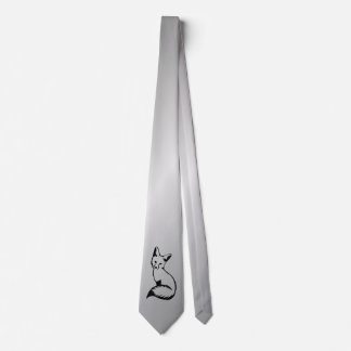 Silver Fox Neck Tie