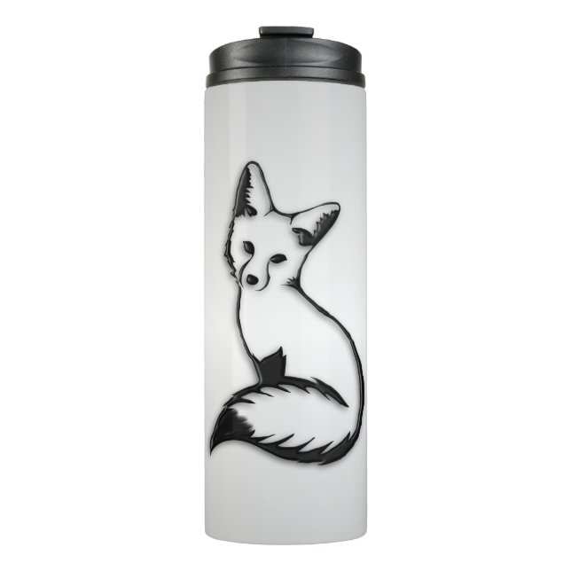 Silver Fox Thermal Tumbler (Front)