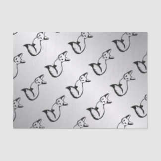 Silver Fox Tissue Paper