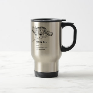SILVER FOX TRAVEL MUG