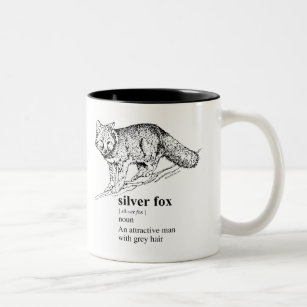 SILVER FOX Two-Tone COFFEE MUG