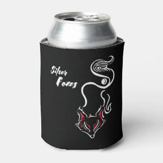 Silver Foxes Stubby Holder Can Cooler