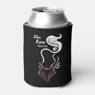 Silver Foxes Stubby Holder Can Cooler