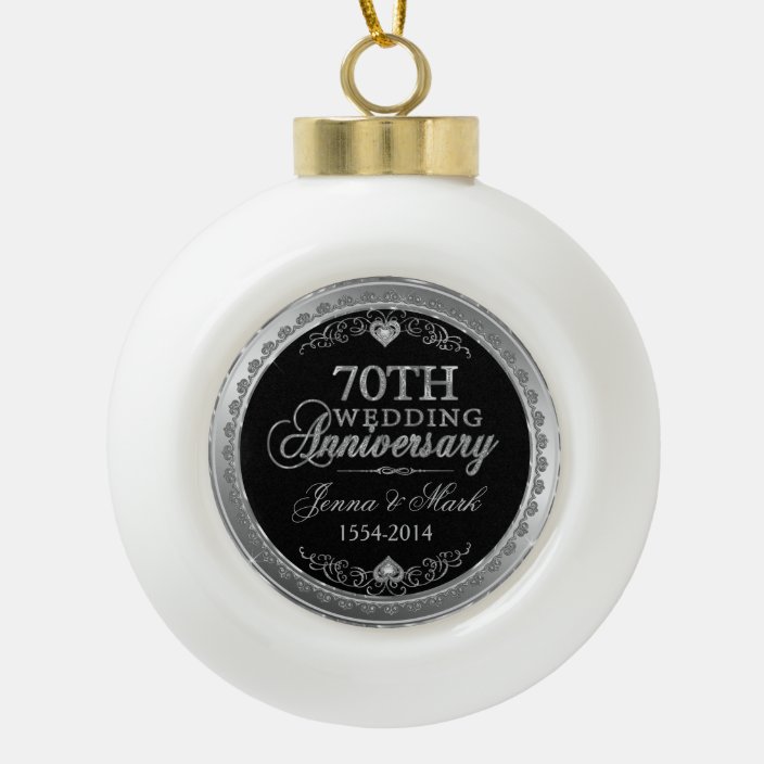 2014 wedding christmas ornament