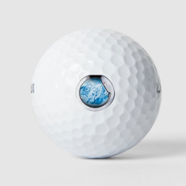 silver framed washing machine animated golf balls (Front)